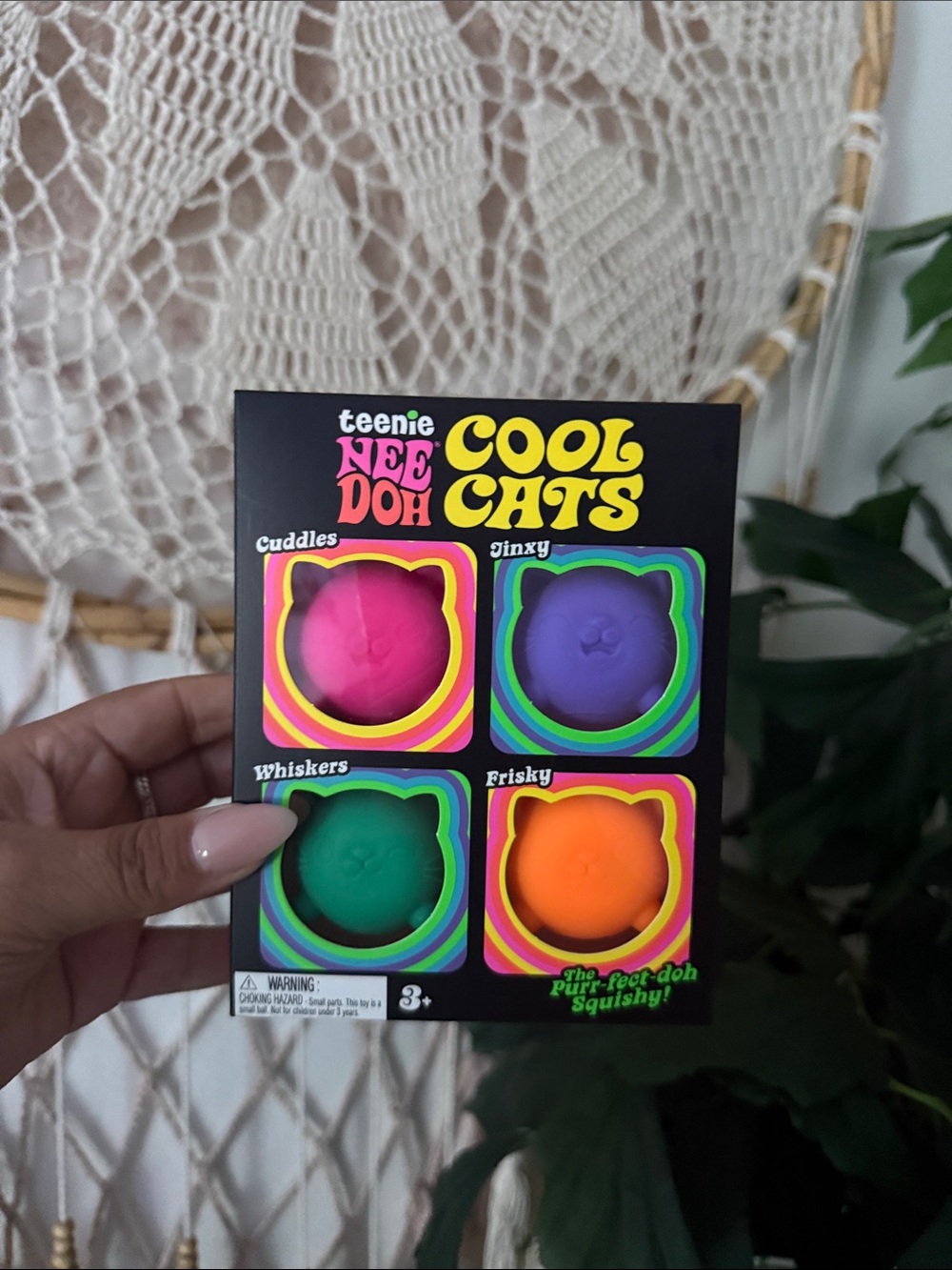VIRAL 😻Teenie Ned Doh Cool Cats Squishy